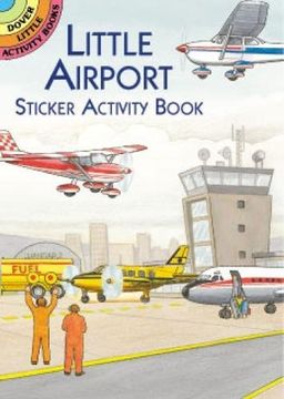 portada Little Airport Sticker Activity Book (Dover Little Activity Books Stickers) 