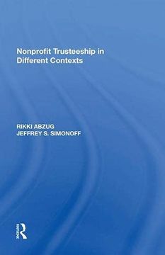 portada Nonprofit Trusteeship in Different Contexts (en Inglés)