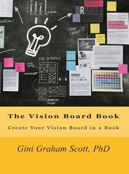 portada The Vision Board Book: Create Your Vision Board in a Book 