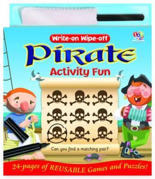 portada write-on wipe-off pirate activity fun (in English)