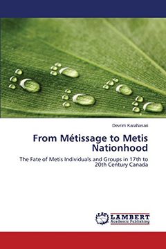 portada From Metissage to Metis Nationhood