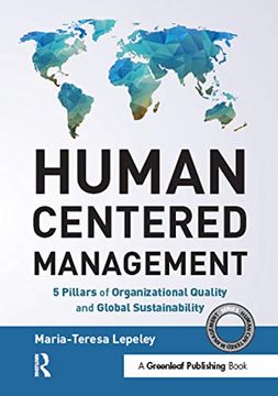 portada Human Centered Management: 5 Pillars of Organizational Quality and Global Sustainability (en Inglés)