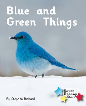 portada Blue and Green Things (Reading Stars)
