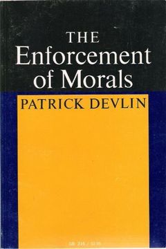 portada The Enforcement of Morals (en Inglés)