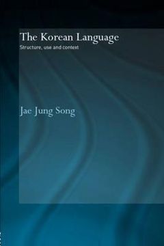 portada the korean language structure, use and context (en Inglés)