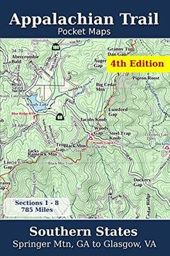 portada Appalachian Trail Pocket Maps - Southern States (Volume 1) (en Inglés)