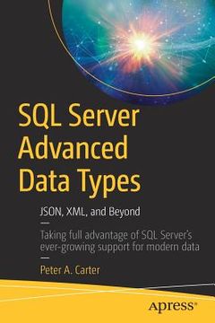 portada Sql Server Advanced Data Types: Json, Xml, and Beyond (en Inglés)