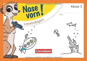 portada Nase Vorn! - Deutsch 3. Schuljahr - Lesestrategien: Übungsheft (in German)