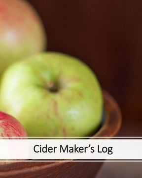 portada Cider Maker's Log (in English)