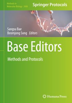 portada Base Editors: Methods and Protocols (Methods in Molecular Biology, 2606) (en Inglés)