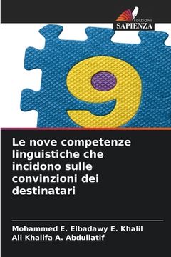 portada Le nove competenze linguistiche che incidono sulle convinzioni dei destinatari (en Italiano)