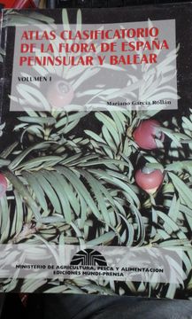 portada Atlas Clasificatorio de la Flora de España Peninsular y Balear. Volumen i (Madrid, 1996)