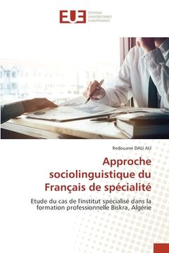 portada Approche sociolinguistique du Français de spécialité (en Francés)
