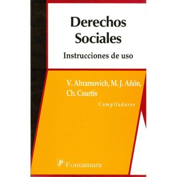 portada Derechos Sociales. Instrucciones de uso (in Spanish)
