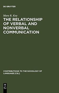 portada The Relationship of Verbal and Nonverbal Communication 