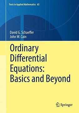 portada Ordinary Differential Equations: Basics and Beyond (en Inglés)