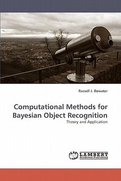 portada computational methods for bayesian object recognition (en Inglés)