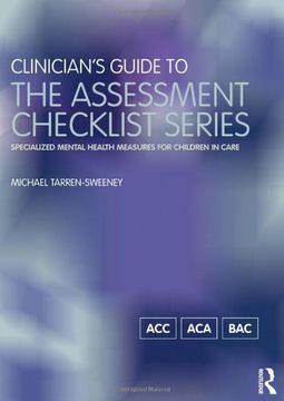 portada Clinician's Guide to the Assessment Checklist Series: Specialized Mental Health Measures for Children in Care (en Inglés)