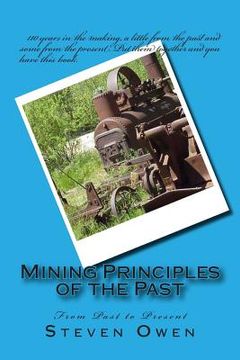 portada Mining Principles of the Past: From Past to Present (en Inglés)