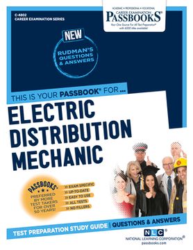 portada Electric Distribution Mechanic (C-4802): Passbooks Study Guide Volume 4802 (en Inglés)