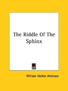 portada the riddle of the sphinx (in English)