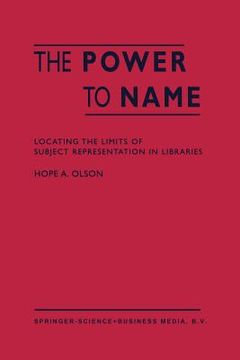 portada the power to name (in English)