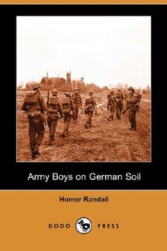 portada army boys on german soil (dodo press)
