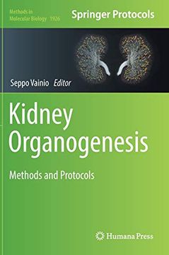 portada Kidney Organogenesis: Methods and Protocols (Methods in Molecular Biology) 