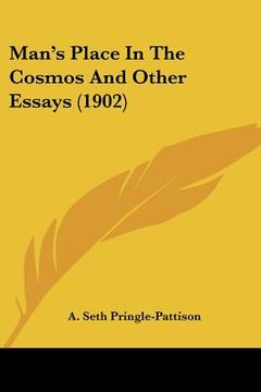 portada man's place in the cosmos and other essays (1902)