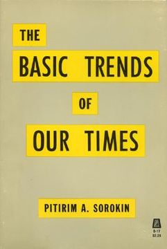 portada Basic Trends of Our Times (in English)