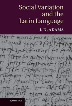 portada Social Variation and the Latin Language (en Inglés)