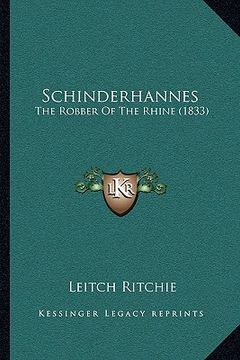 portada schinderhannes: the robber of the rhine (1833) (in English)