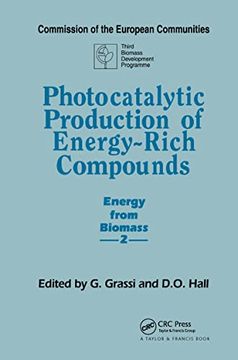 portada Photocatalytic Production of Energy-Rich Compounds (Energy From Biomass; 2) (en Inglés)