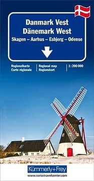 portada Dänemark West Regionalkarte 1: 200 000 (en Alemán)