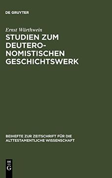 portada Studien zum Deuteronomistischen Geschichtswerk (in German)