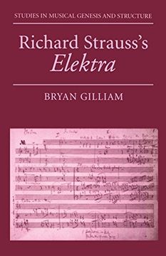 portada Richard Strauss's Elektra (Studies in Musical Genesis, Structure & Interpretation) 