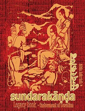 portada Sundara-Kanda Legacy Book - Endowment of Devotion: Embellish it with your Rama Namas & present it to someone you love (en Inglés)