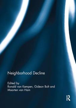 portada Neighborhood Decline [Soft Cover ] (en Inglés)