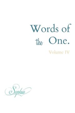 portada Words of (the) One: Volume IV