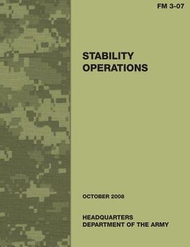 portada Stability Operations (Field Manual No. 3-07) (en Inglés)