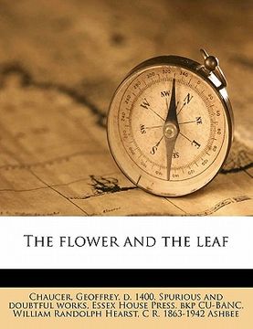 portada the flower and the leaf (en Inglés)