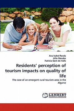 portada residents' perception of tourism impacts on quality of life (en Inglés)