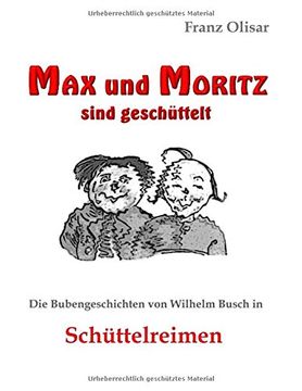 portada Max und Moritz Sind Geschuttelt (German Edition)