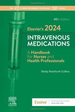 portada Elsevier’S 2024 Intravenous Medications: A Handbook for Nurses and Health Professionals (in English)