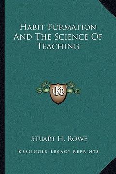 portada habit formation and the science of teaching (en Inglés)