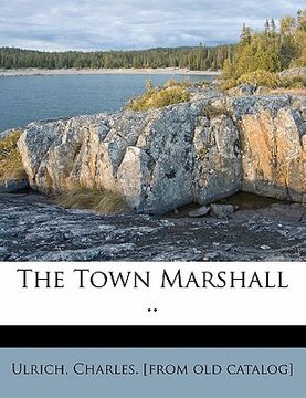 portada the town marshall .. (en Inglés)