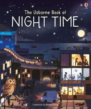 portada The Usborne Book of Night Time (Hardback) (en Inglés)