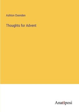 portada Thoughts for Advent (en Inglés)
