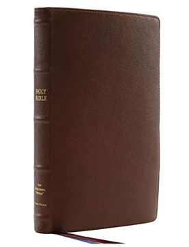portada Nkjv, Thinline Reference Bible, Large Print, Premium Goatskin Leather, Brown, Premier Collection, Comfort Print: Holy Bible, new King James Version 