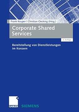 portada Corporate Shared Services: Bereitstellung von Dienstleistungen im Konzern (en Alemán)